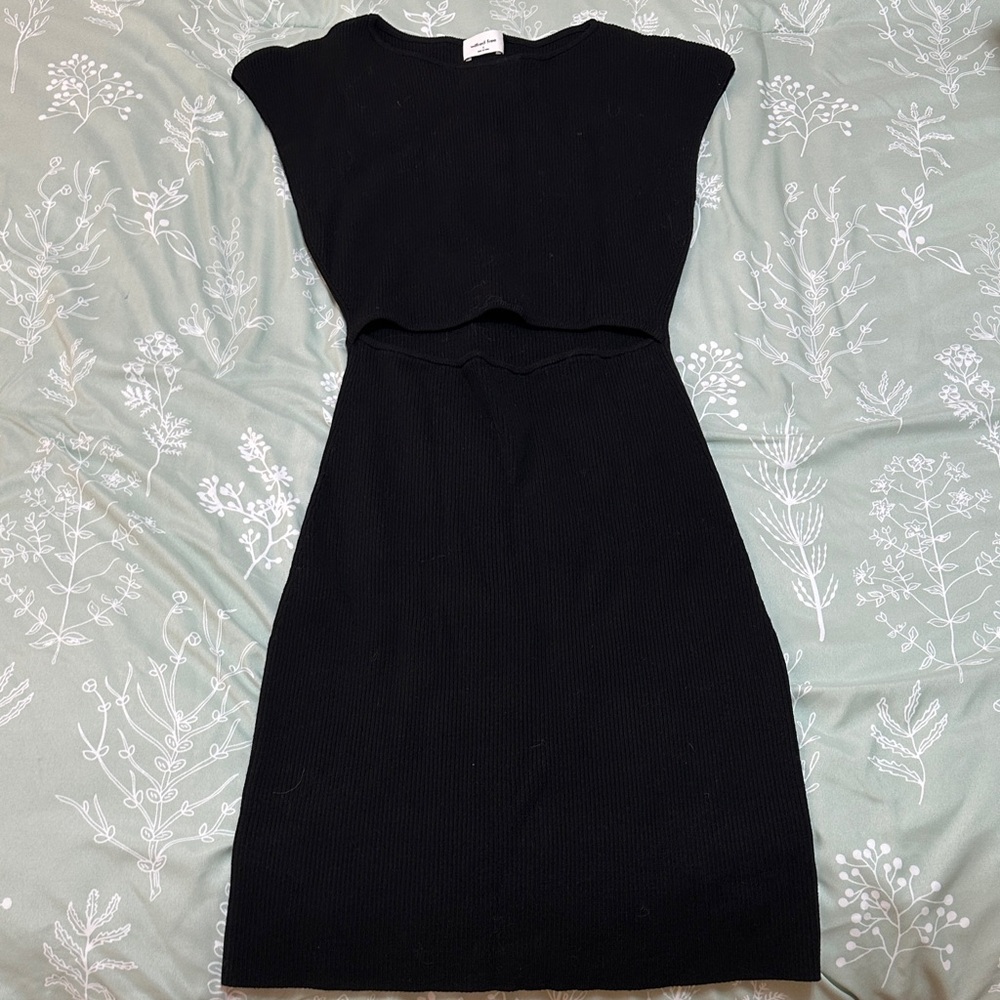 Aritzia Black Sleeveless Dress